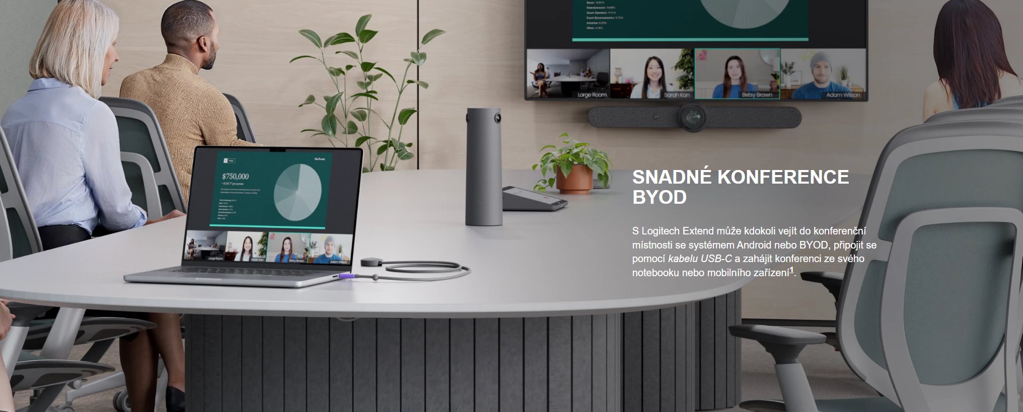 Logitech Extend - BLACK - USB-C