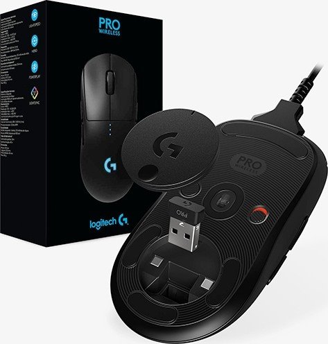 Logitech G PRO Wireless Gaming Mouse - BT - EWR2