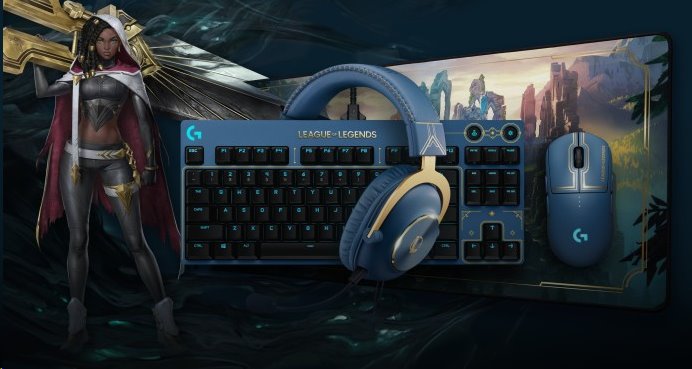 Logitech G PRO Wireless Gaming Mouse League of Legends Edition - LOL-WAVE2 - EER2