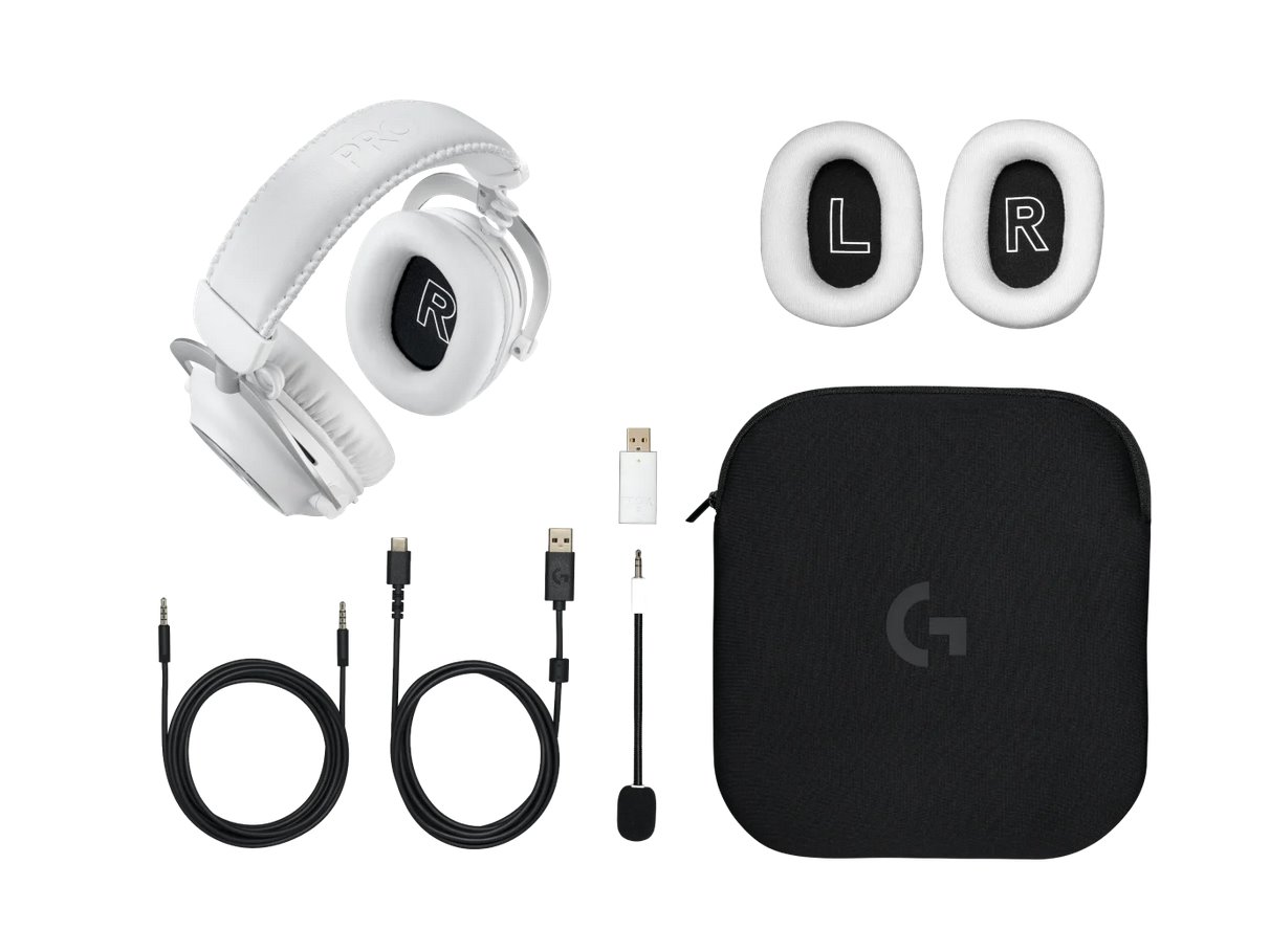 Logitech G PRO X 2 LIGHTSPEED Wireless Gaming Headset - WHITE - EMEA