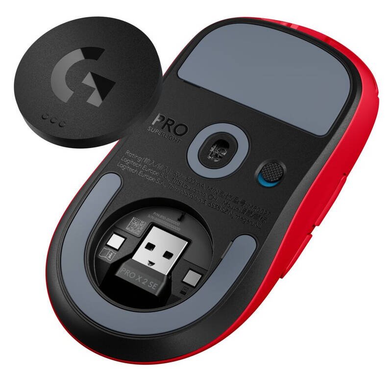 Logitech G PRO X SUPERLIGHT 2 SE Gaming Mouse - RED