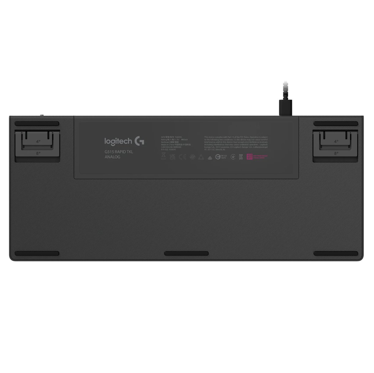 Logitech G515 RAPID TKL - BLACK - CZE-SKY - USB - EMEA - LINEAR