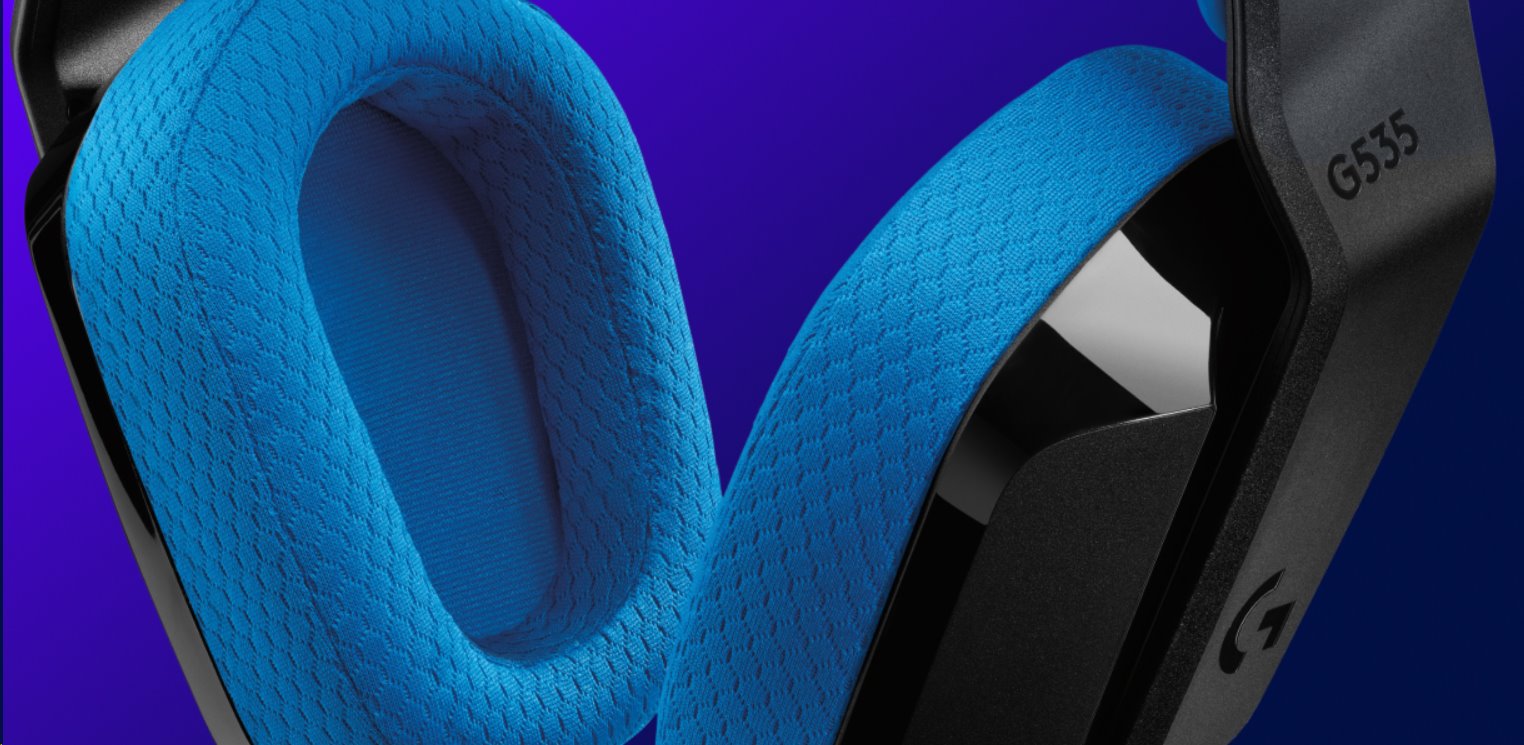 Logitech G535 LIGHTSPEED Wireless Gaming Headset - BLACK