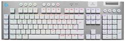 Logitech G915 X LIGHTSPEED Low-Profile Wireless Gaming Keyboard - TACTILE - WHITE - US - 2.4GHZ/BT - USB-C - EMEA