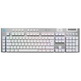 Logitech G915 X LIGHTSPEED Low-Profile Wireless Gaming Keyboard - TACTILE - WHITE - US - 2.4GHZ/BT - USB-C - EMEA