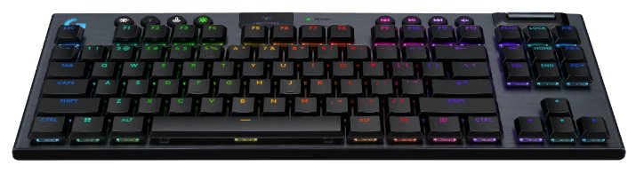Logitech G915 X LIGHTSPEED TKL Low-Profile Wireless Gaming Keyboard - CLICKY - BLACK - US - 2.4GHZ/BT - USB-C - EMEA