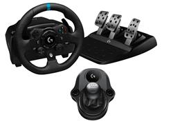 Logitech G923 Racing Bundle wheel + PLAYSEAT CHALLENGE - BLACK - PLUGCG