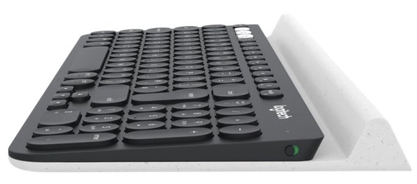 Logitech K780 Multi-Device Wireless Keyboard - DARK GREY/SPECKLED WHITE - UK - INTNL