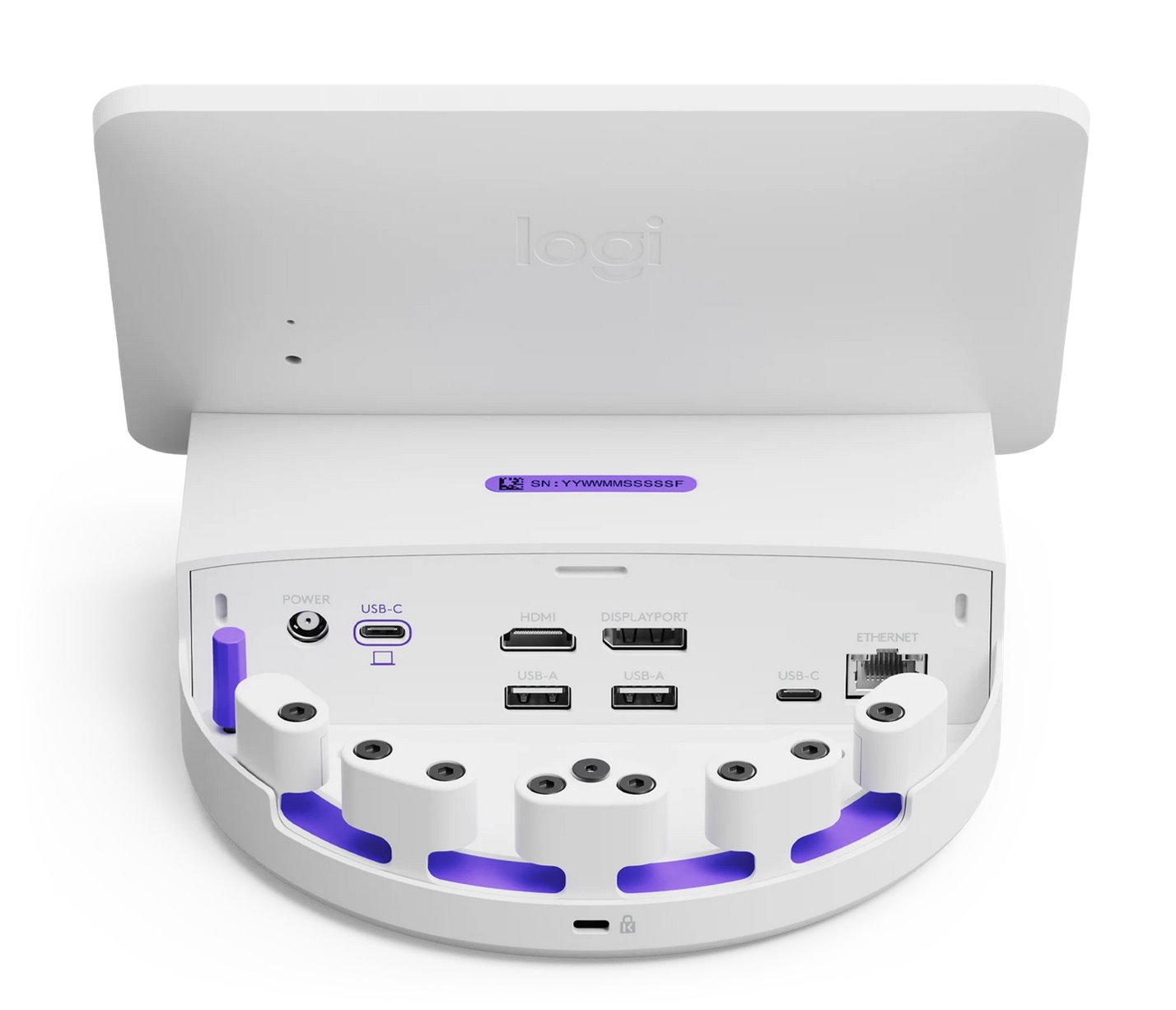 Logitech Logi Dock Flex-WHITE-USB-PLUGEG (INDO/KO/EU/SEA/UK/HK)