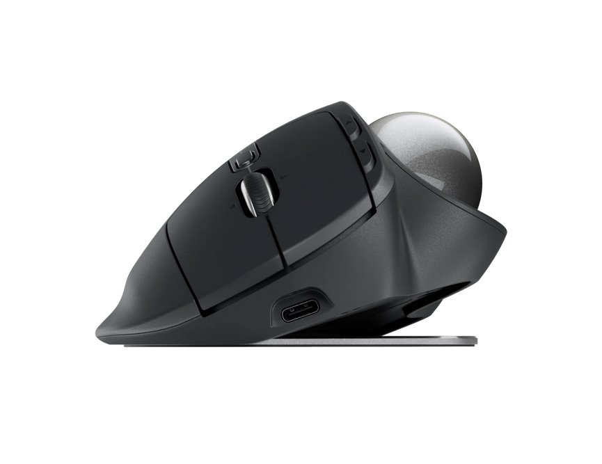 Logitech MX Ergo S Advanced Wireless Trackball - GRAPHITE - 2.4GHZ/BT