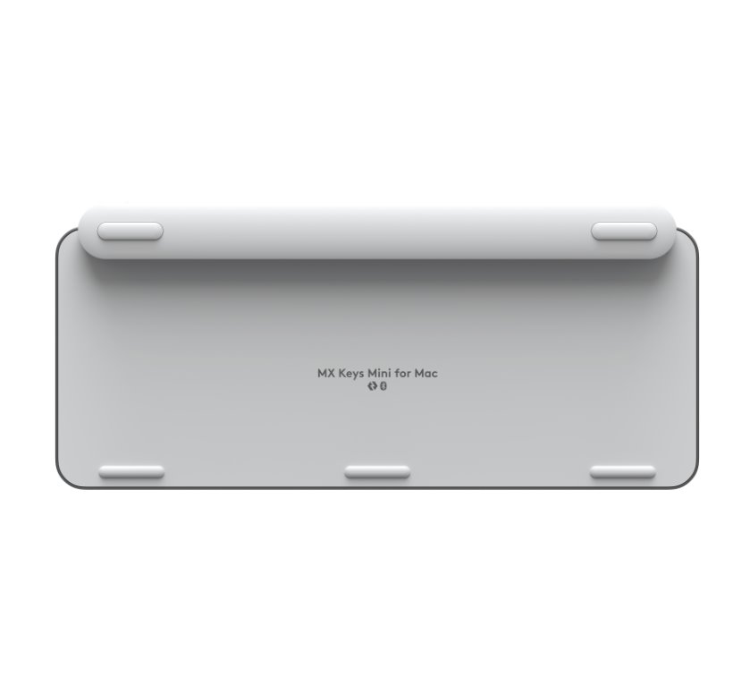 Logitech MX Keys Mini Minimalist Wireless Illuminated Keyboard - pro Mac - PALE GREY - US