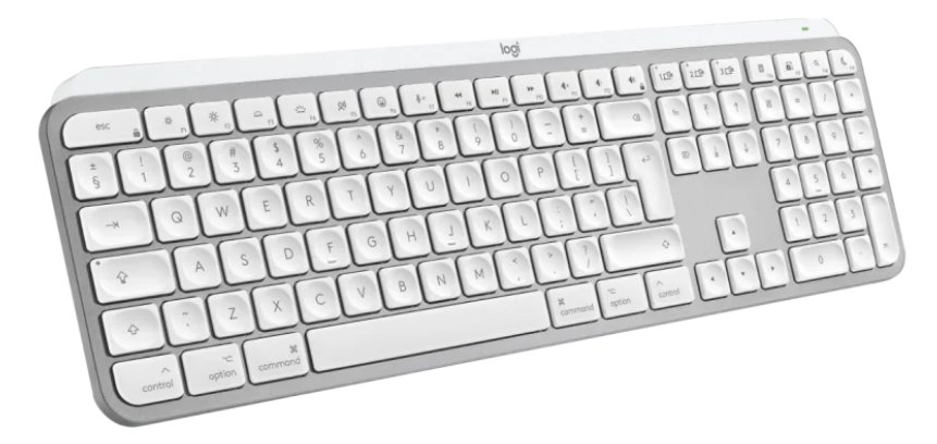 Logitech MX Keys S for Mac - PALE GREY - US INT'L - EMEA