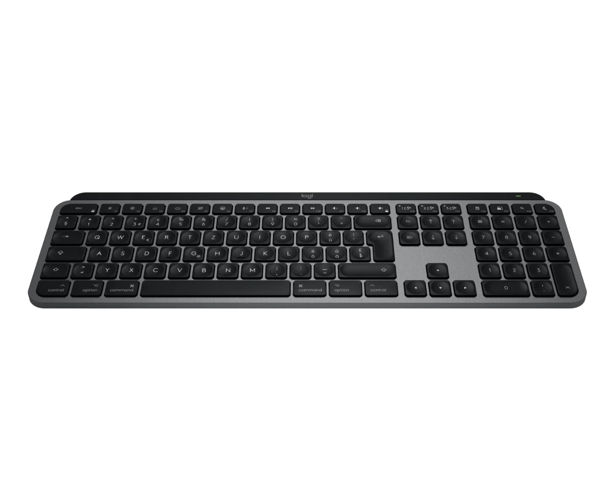 Logitech MX Keys S for Mac - SPACE GREY - US INT'L - EMEA