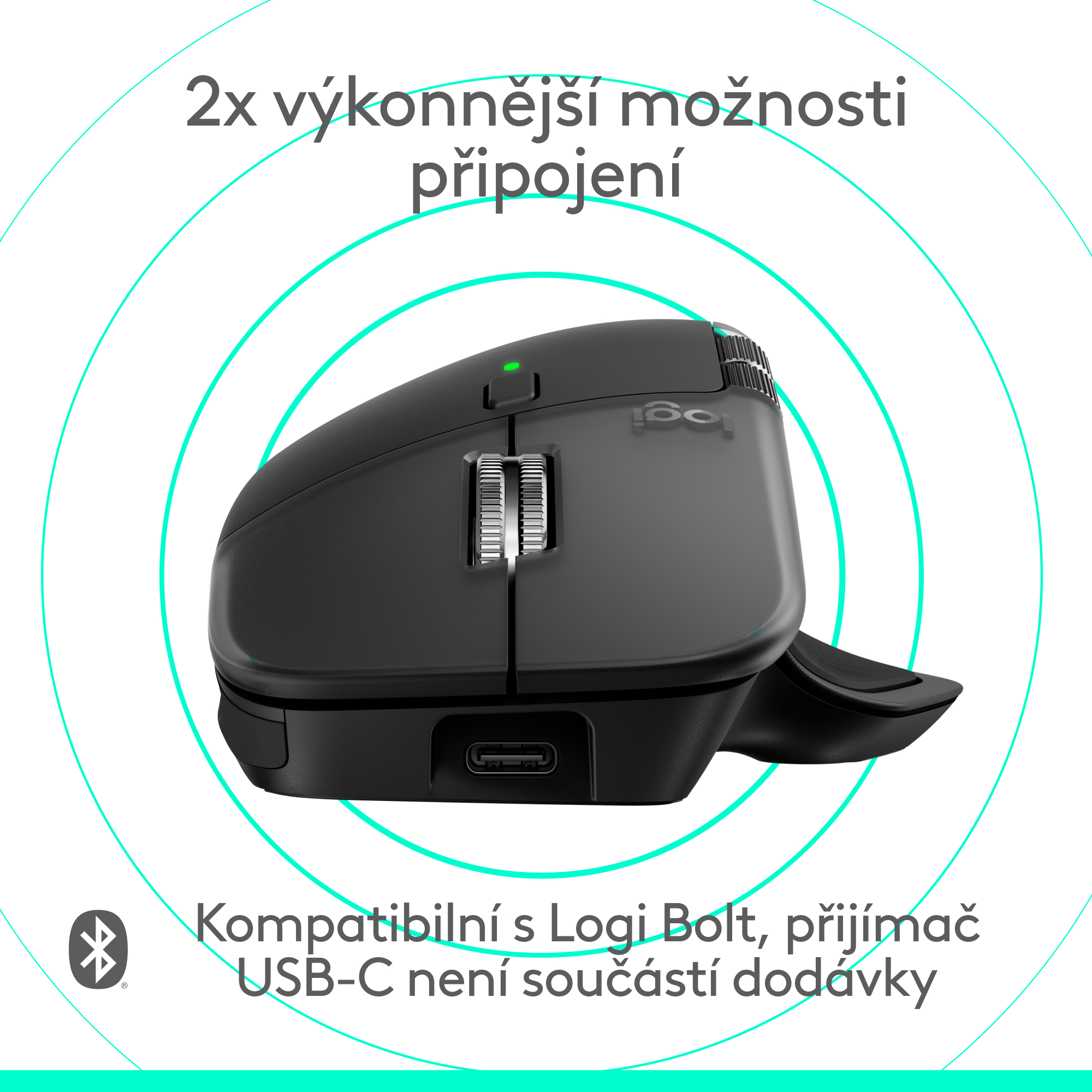 Logitech MX Master 4 for Mac - SPACE BLACK - EMEA