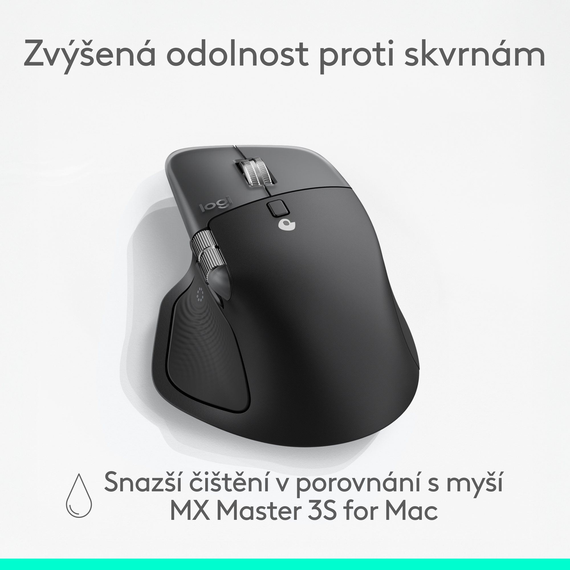 Logitech MX Master 4 for Mac - SPACE BLACK - EMEA
