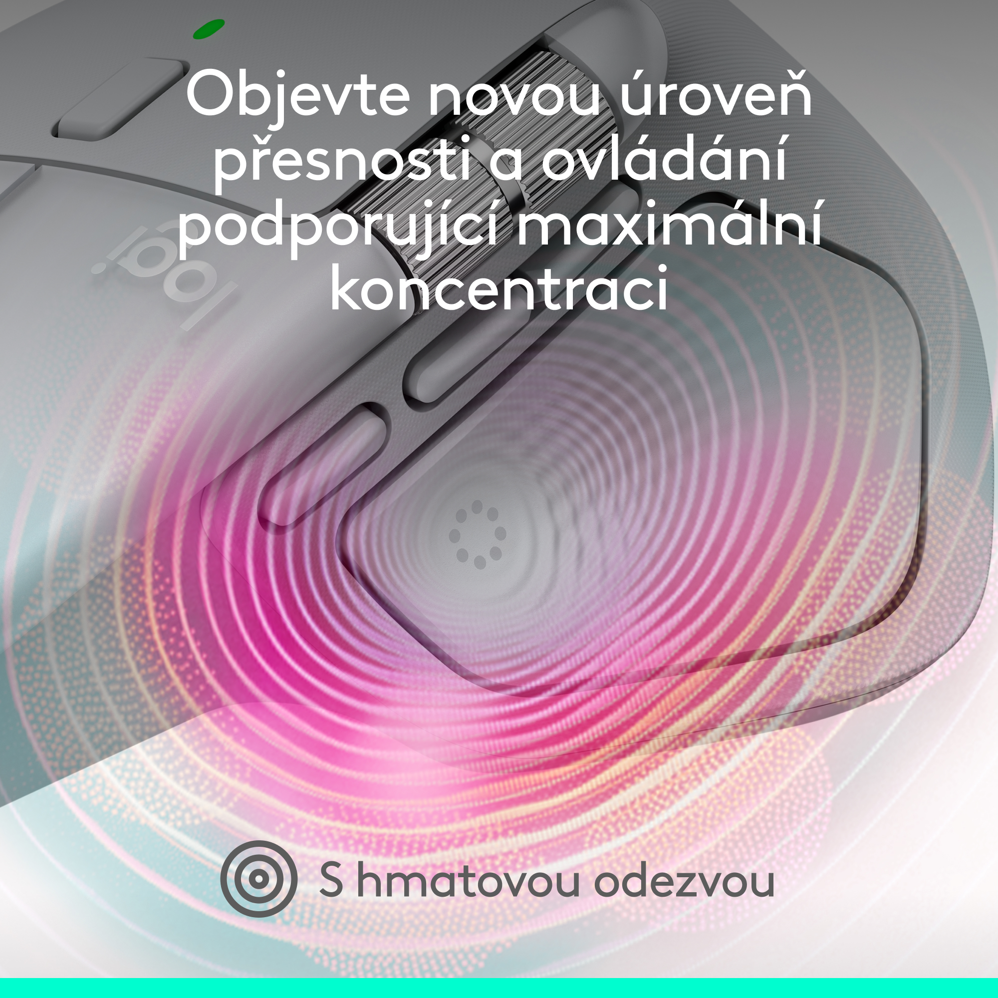 Logitech MX Master 4 for Mac - WHITE SILVER - EMEA