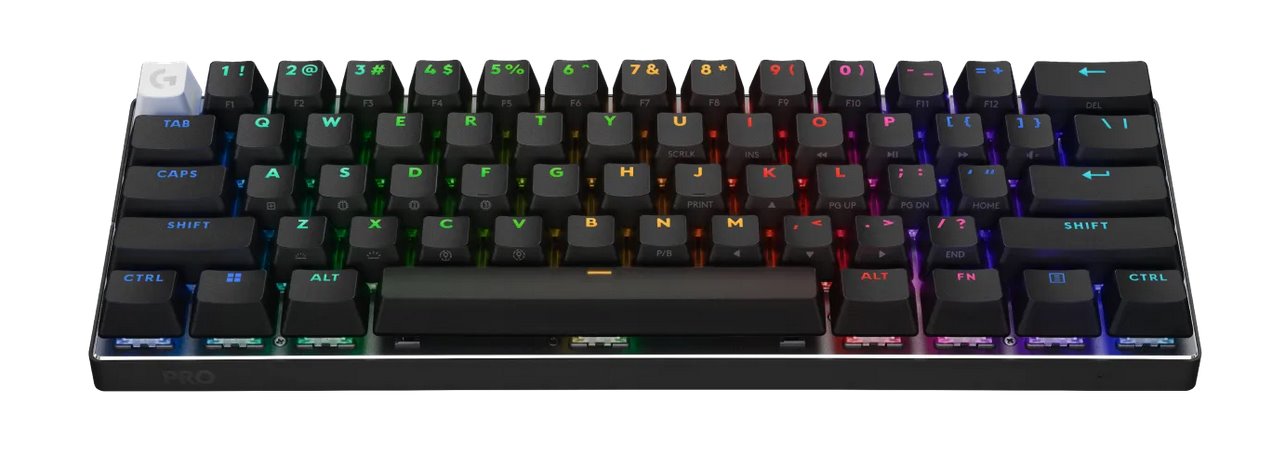 Logitech PRO X 60 LIGHTSPEED Wireless Gaming Keyboard (Tactile) - BLACK - US INT'L