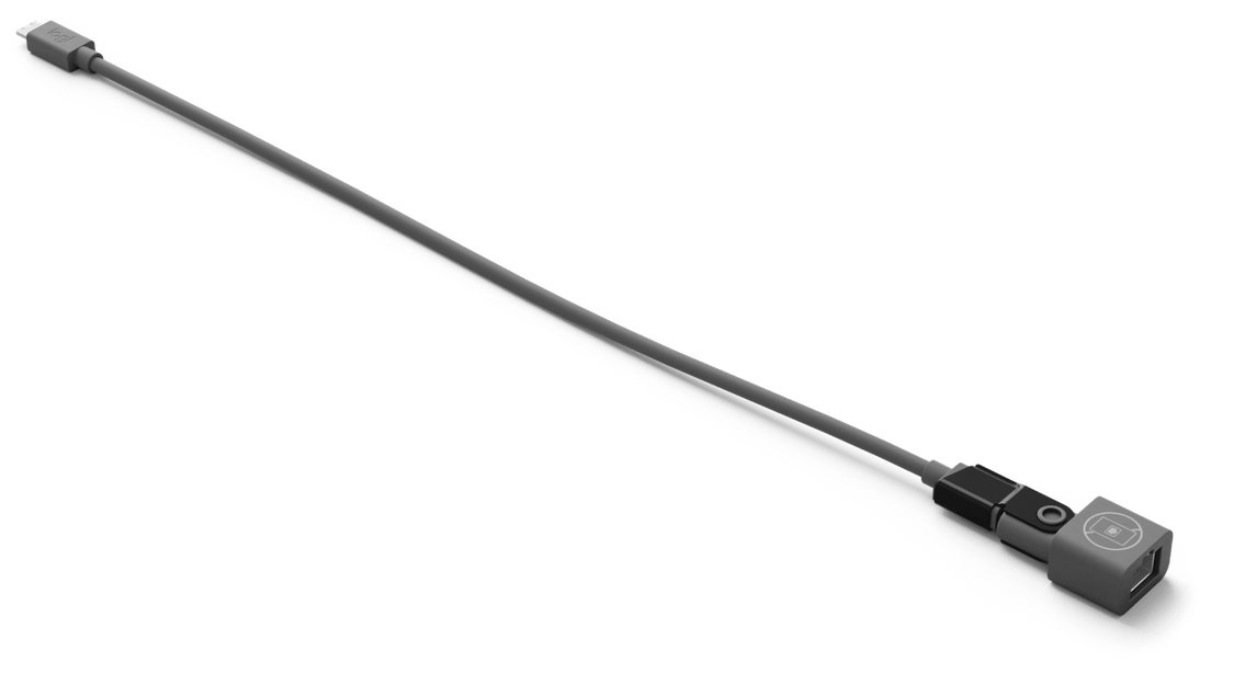 Logitech Rally Mic Pod Cat Coupler - GRAPHITE (Podporuje kabely CAT6 o délce maximálně 20 metrů)