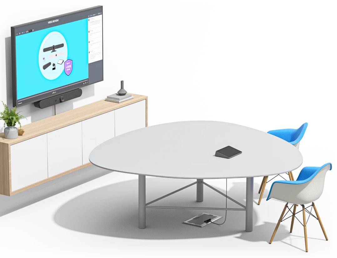 Logitech Tap s Cat5e Kit - GRAPHITE - dotykový ovladač