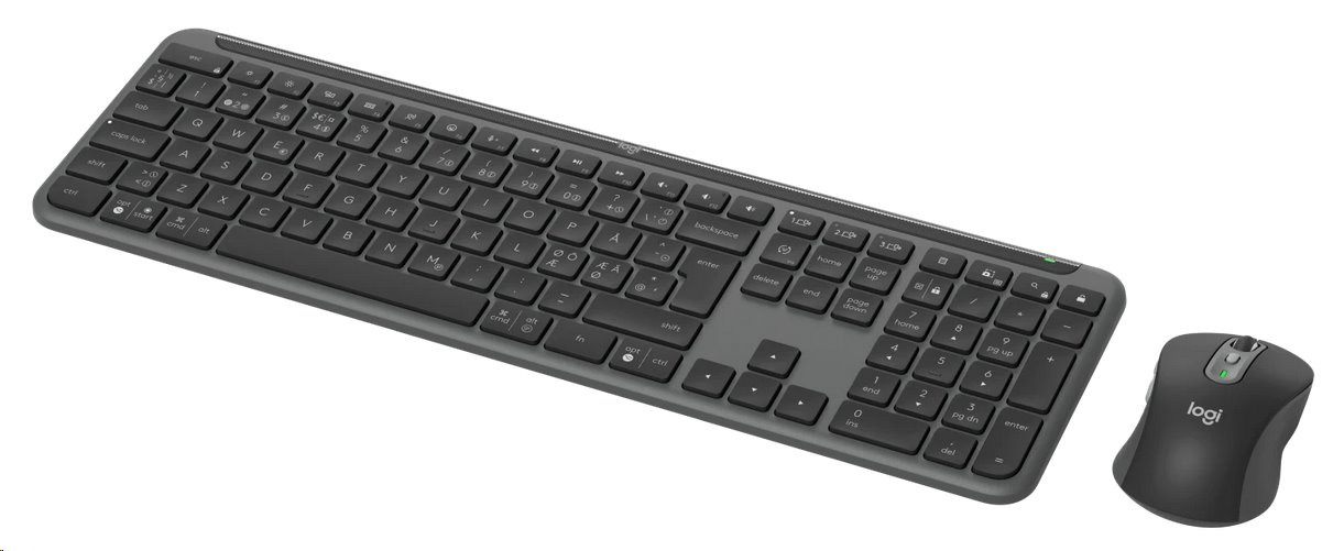 Logitech Wireless Combo SLIM MK950 - GRAPHITE - US INT'L 2.4GHz/BT