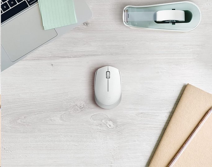Logitech Wireless Mouse M171 OFF WHITE - EMEA