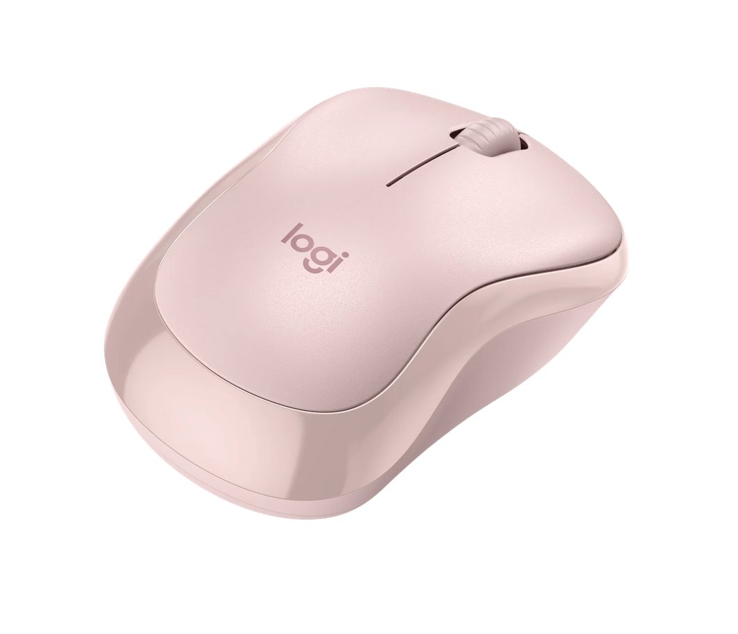 Logitech Wireless Mouse M240 Silent Bluetooth Mouse - ROSE