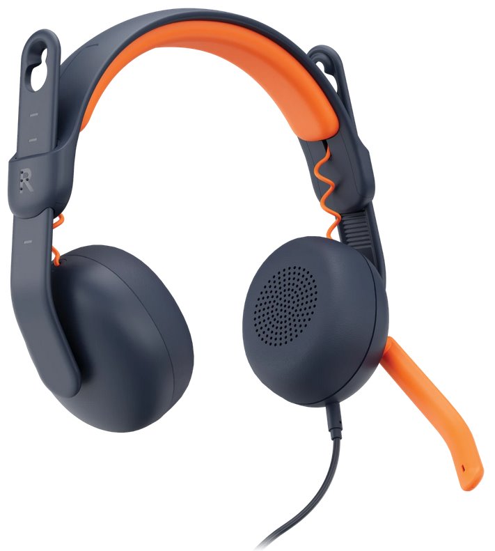 Logitech Zone Learn - CLASSIC BLUE - USB-C ON EAR