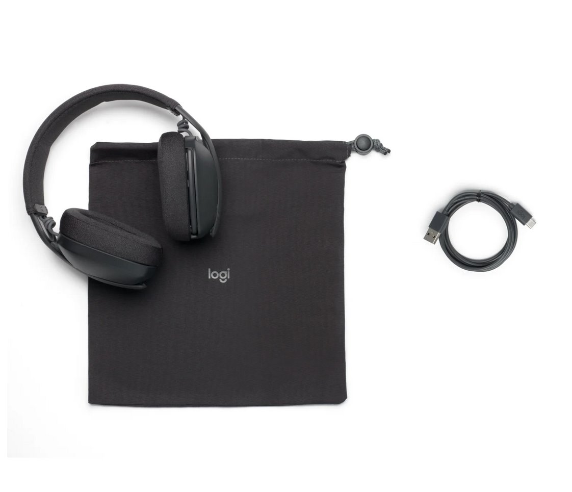 Logitech Zone Vibe 100 headset - GRAPHITE