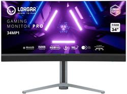 LORGAR 34 herní monitor zahnutý, miniLED