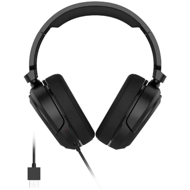 LORGAR herní headset Kaya 360, USB-A, 7.1 sound, výsuvný mikrofon s podsvícením