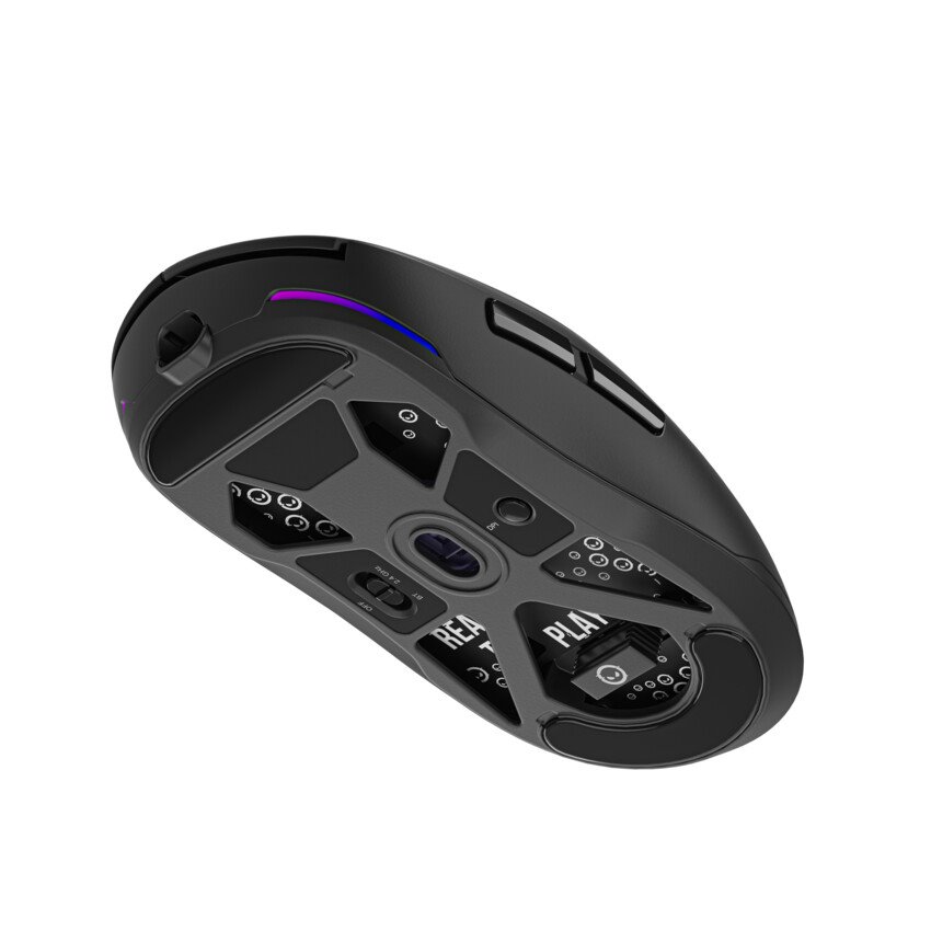 Lorgar herní myš MSA10W bezdrátová, černá