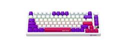 LORGAR Klávesnice KBP7075MW, mechanická, 75%, bezdrátová herní, bílá, CS