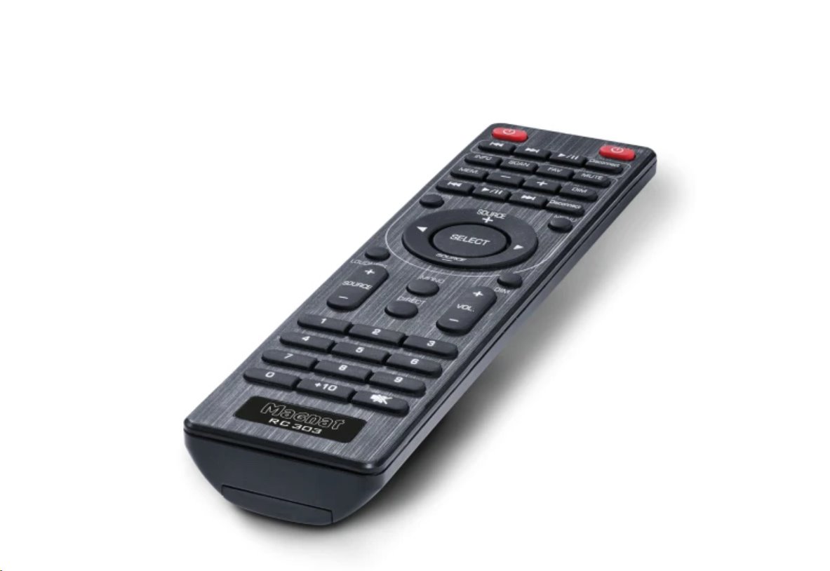 Magnat - MC 400 / High-end stereo síťový CD/DAB+/FM receiver / 2× 70 W / Síťové funkce / Černý