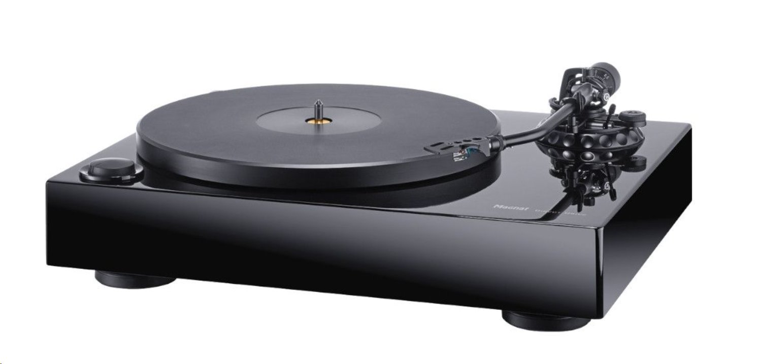 Magnat - MTT 990 / High-end gramofon s přímým náhonem / Přenoska Audio-Technica AT-VM520xEB / Limited Edition / Matná če