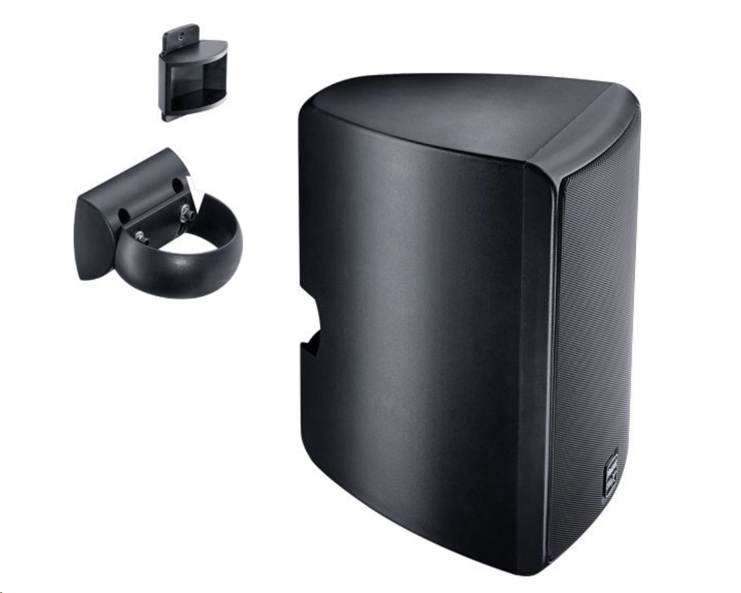 Magnat - Symbol X 160 Venkovní nástěnné reproduktory / 6.5” Woofer / černý / pár