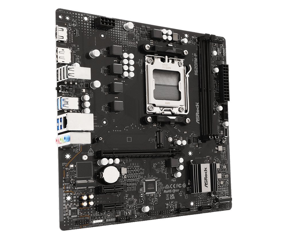 MB Asrock A620AM-P /AM5/2xDDR5/M.2/HDMI/DP/mATX