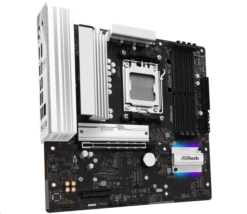 MB Asrock A620AM PRO RS /AM5/4xDDR5/M.2/HDMI/DP/mATX