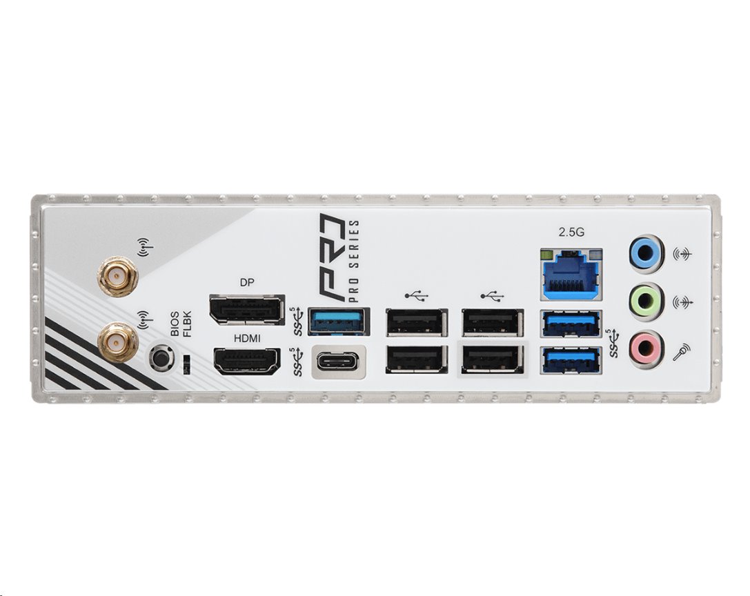 MB Asrock A620AM PRO RS WIFI /AM5/4xDDR5/M.2/W6E+BT5.2/HDMI/DP/mATX