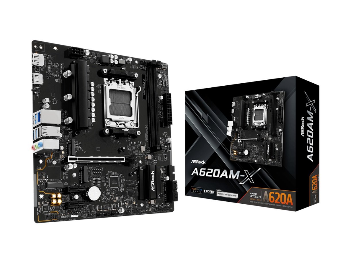 MB Asrock A620AM-X /AM5/2xDDR5/M.2/HDMI/DP/mATX