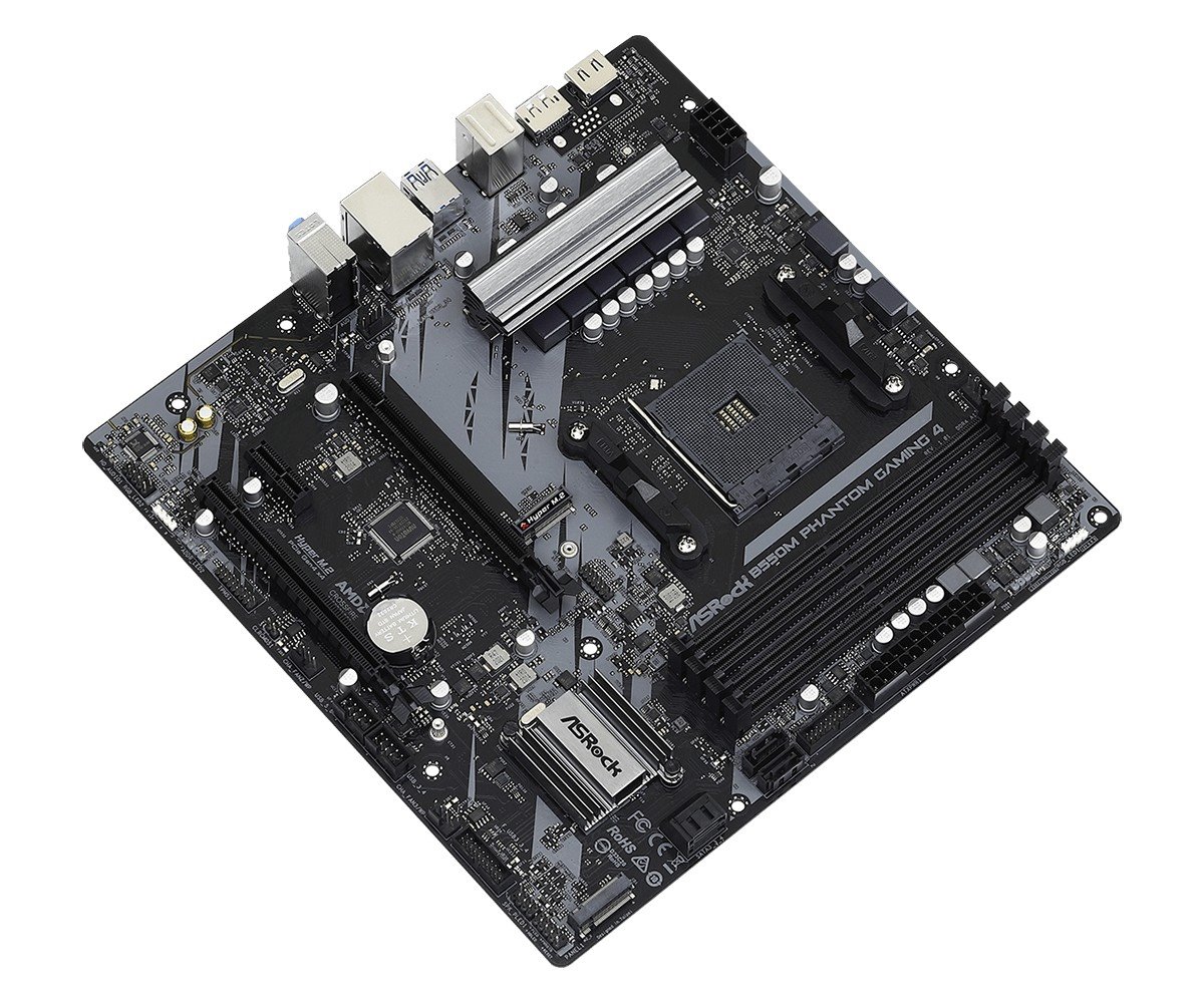 MB Asrock B550M PHANTOM GAMING 4 /AM4/4xDDR4/M.2/HDMI/DP/mATX