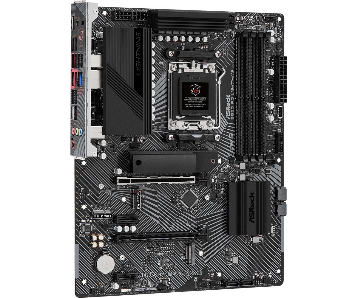 MB Asrock B650 PG LIGHTNING /AM5/4xDDR5/M.2/HDMI/ATX