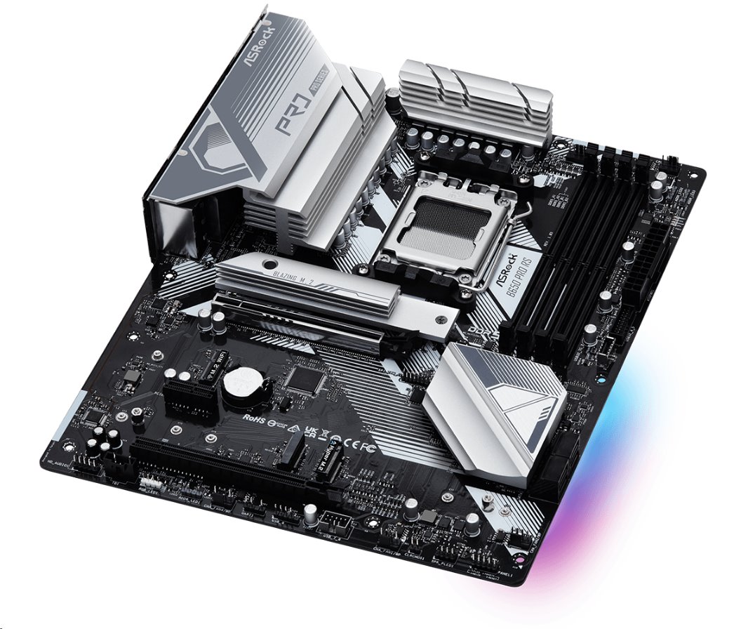 MB Asrock B650 PRO RS /AM5/4xDDR5/M.2/HDMI/DP/ATX