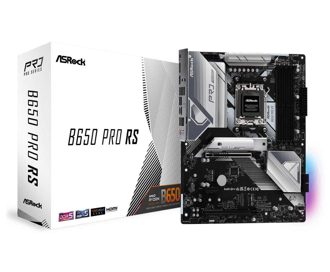MB Asrock B650 PRO RS /AM5/4xDDR5/M.2/HDMI/DP/ATX