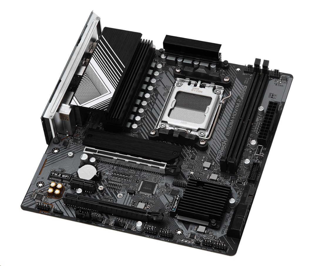 MB Asrock B650M-HDV/M.2 /AM5/2xDDR5/M.2/HDMI/DP/mATX