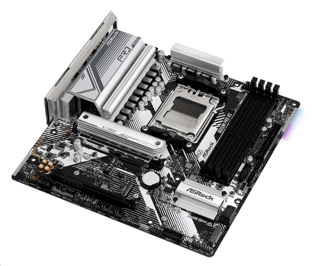 MB Asrock B650M PRO RS /AM5/4xDDR5/M.2/HDMI/DP/mATX