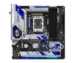 MB Asrock B760M PG SONIC WIFI /LGA1700/4xDDR5/M.2/W6E+BT5.3/HDMI/DP/eDP/mATX