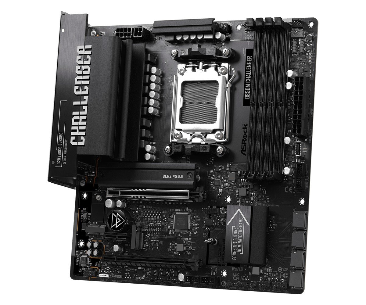 MB Asrock B850M CHALLENGER /AM5/4xDDR5/M.2/HDMI/mATX