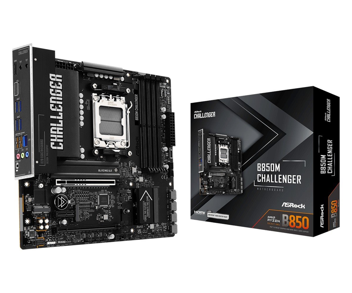 MB Asrock B850M CHALLENGER /AM5/4xDDR5/M.2/HDMI/mATX