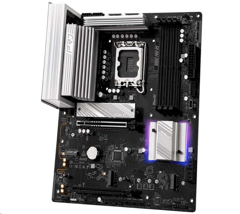 MB Asrock B860 PRO RS /LGA1851/4xDDR5/M.2/HDMI/DP/ATX