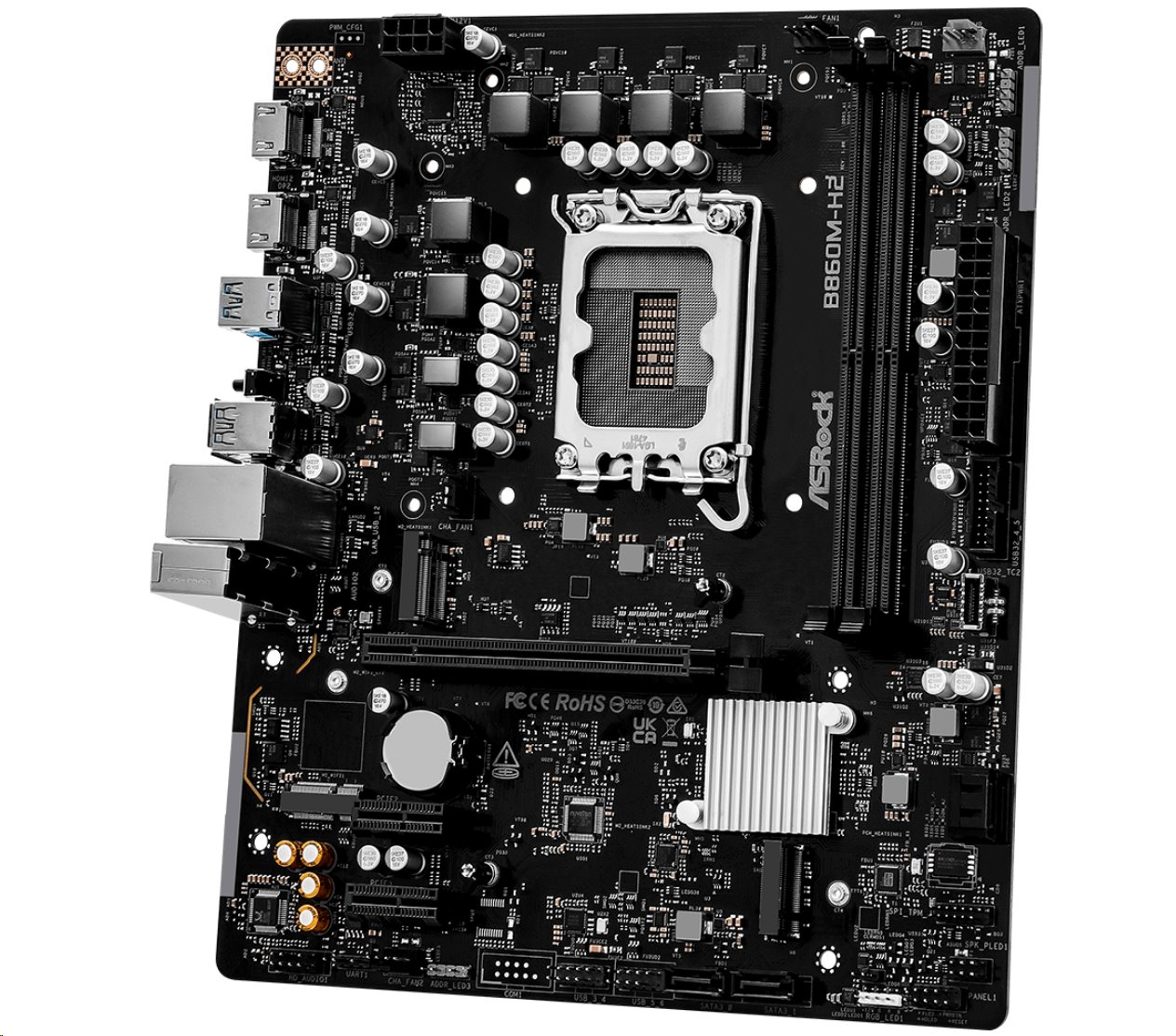 MB Asrock B860M-H2 /LGA1851/2xDDR5/M.2/HDMI/mATX